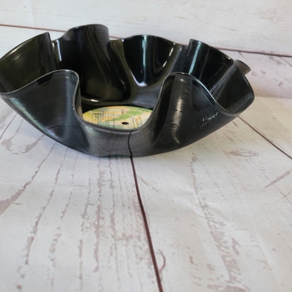 Vintage record bowl Rod Stewart black - Picture 4 of 9